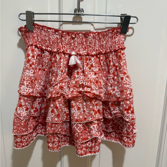 Poupette St. Barth Red and White Floral Set - Picture 6 of 8